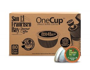 San Francisco Bay OneCup, Organic Rainforest Blend, 80 Count- Single Serve Coffee